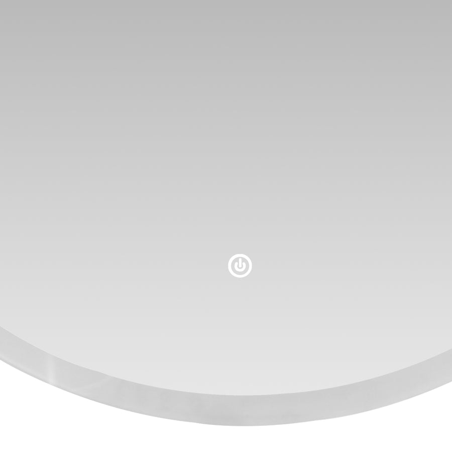 EMITTO LED Wall Mirror Round Anti-fog 60CM-2006733283634843651