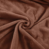 DreamZ 320GSM 220x240cm Ultra Soft Mink Queen - Side View