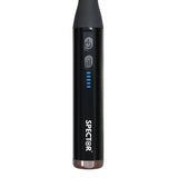 Spector Extended Handle Massage Gun Black - Side View