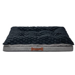 Dog Calming Bed Warm Soft Plush Comfy S Grey Small-2018816702741090307