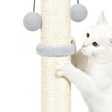 Pawz Cat Scratcher Tower Scratching Post - Side View