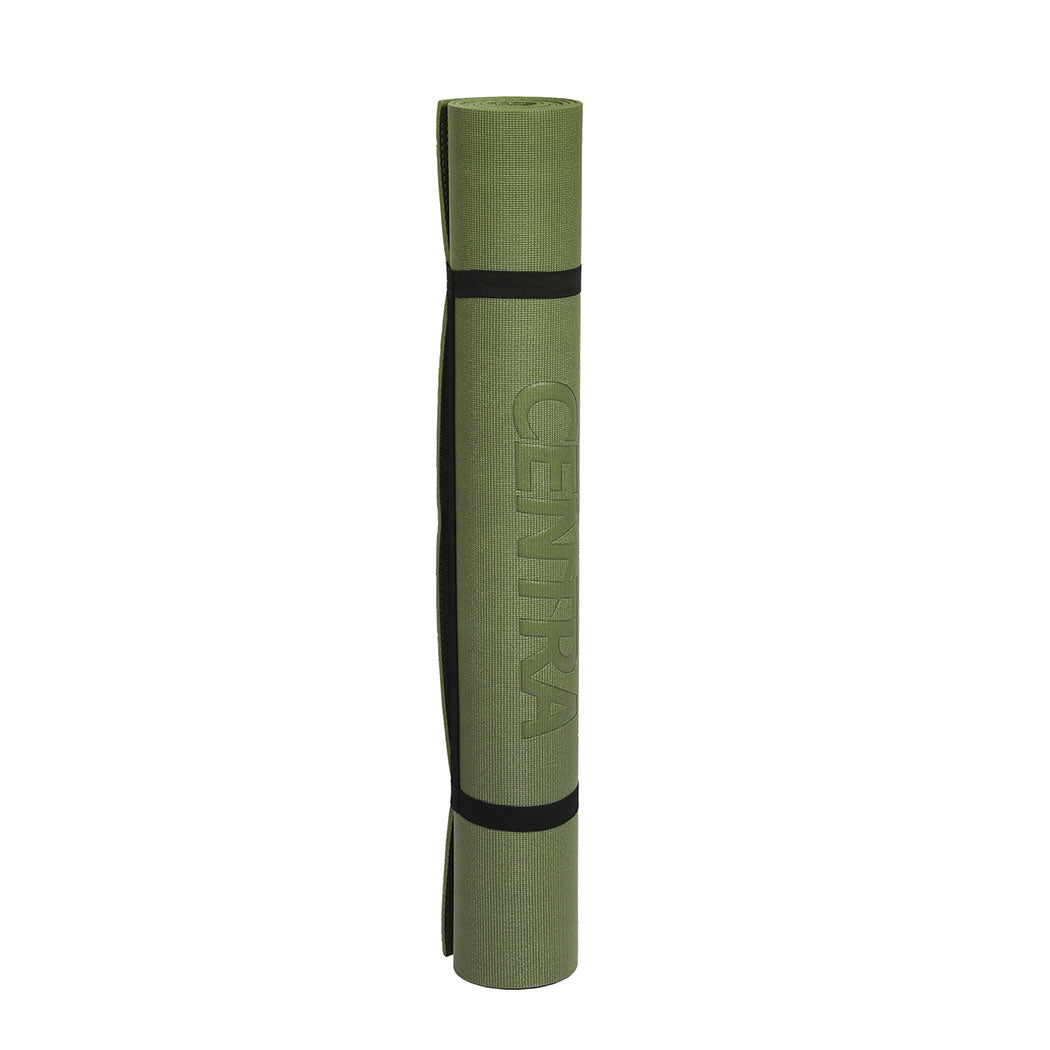 Centra Yoga Mat Non Slip 5mm Exercise Green-2018816723859410947