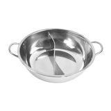 TOQUE 34cm Stainless Steel Twin Mandarin - Side View