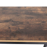 Levede High Bar Table Retro Industrial - Side View