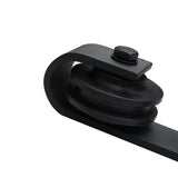 Levede Sliding Barn Door Hardware Track - Side View