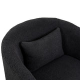 Levede Fleece Rocking Chair - Side View