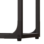Levede C-shaped End Table Side Sofa Coffee Wood Overbed Laptop Table Industrial-2018816742867996675
