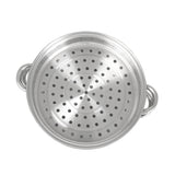 TOQUE Stainless Steel Steamer Meat Vegetable - Side View