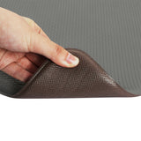 Marlow Kitchen Rug 2PCS Non Slip Anti Fatigue Mat Grey - Front View