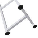 Levede Plant Stand Outdoor Indoor Flower White Medium - Side View