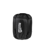 Mountview Double Sleeping Bag Bags Outdoor Grey - Side View