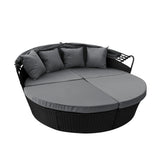 Levede Day Bed Sofa Daybed Outdoor Garden - Side View