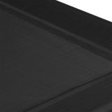 PaWz Elevated Trampoline Pet Bed Dog M Black Medium - Side View