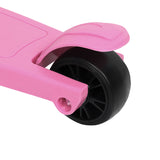 Bopeep Foldable Kids Scooter LED Music Pink - Side View