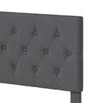 Levede Bed Frame Upholstered Platform Mattress Base Double-2011971106507984899