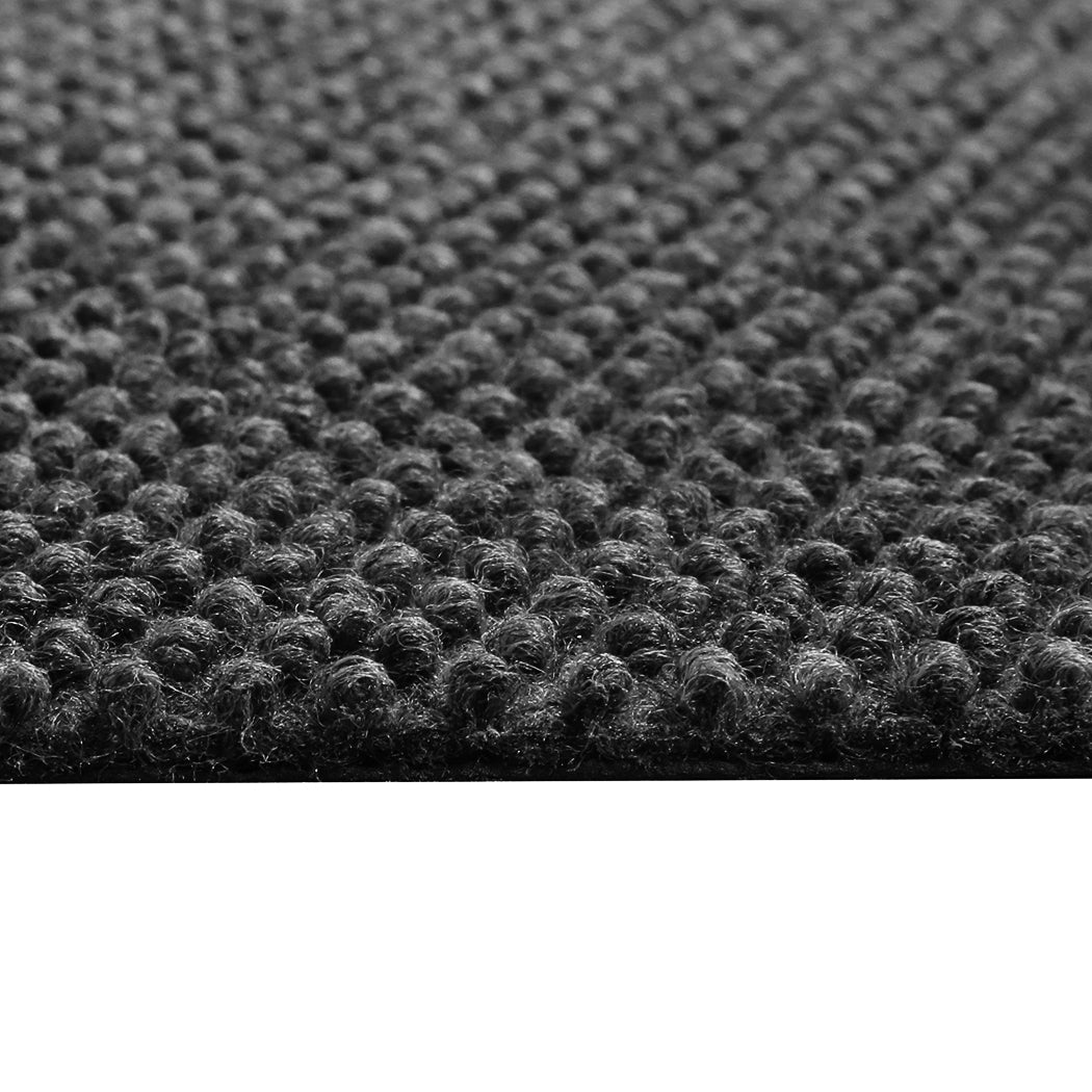 Marlow Extra Large Floor Rug Outdoor 90cm x 305cm Grey-2006732691143266307