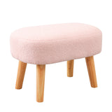 Levede Rocking Chair Ottoman Footrest With Side Pocket - Side View