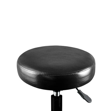 Levede Salon Stool Swivel Bar Stools Black with Black Stand-1954802612826148867