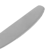 Cutlery Set Stainless Steel Knife Fork Silver - Side View