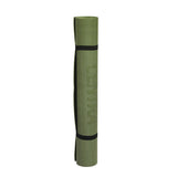 Centra Yoga Mat Non Slip 5mm Exercise Green - Side View