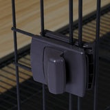 PaWz Wooden Wire Dog Kennel Side End XL X-Large - Side View