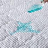 Dreamz Mattress Protector Topper Cool Double - Side View