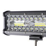 LED Light Bar Work Flood Spot Beam Lamp 240W - Side View