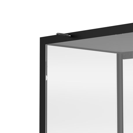 Stacked Glass Display Cabinet Steel 4 Tier 160cm-2006732866213515267