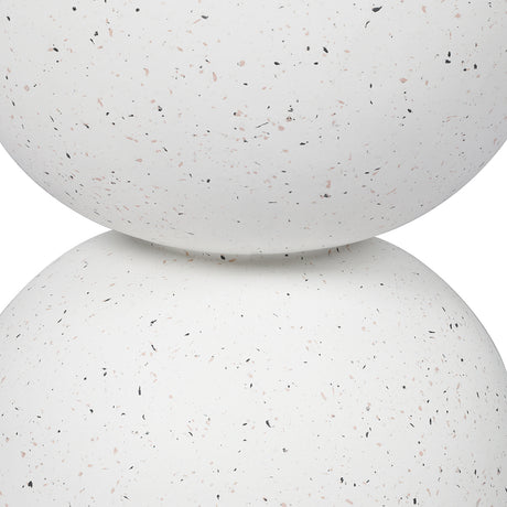 Levede Side Table Terrazzo Coffee Tables Beige-2018816896694095875