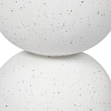Levede Side Table Terrazzo Coffee Tables Beige - Side View