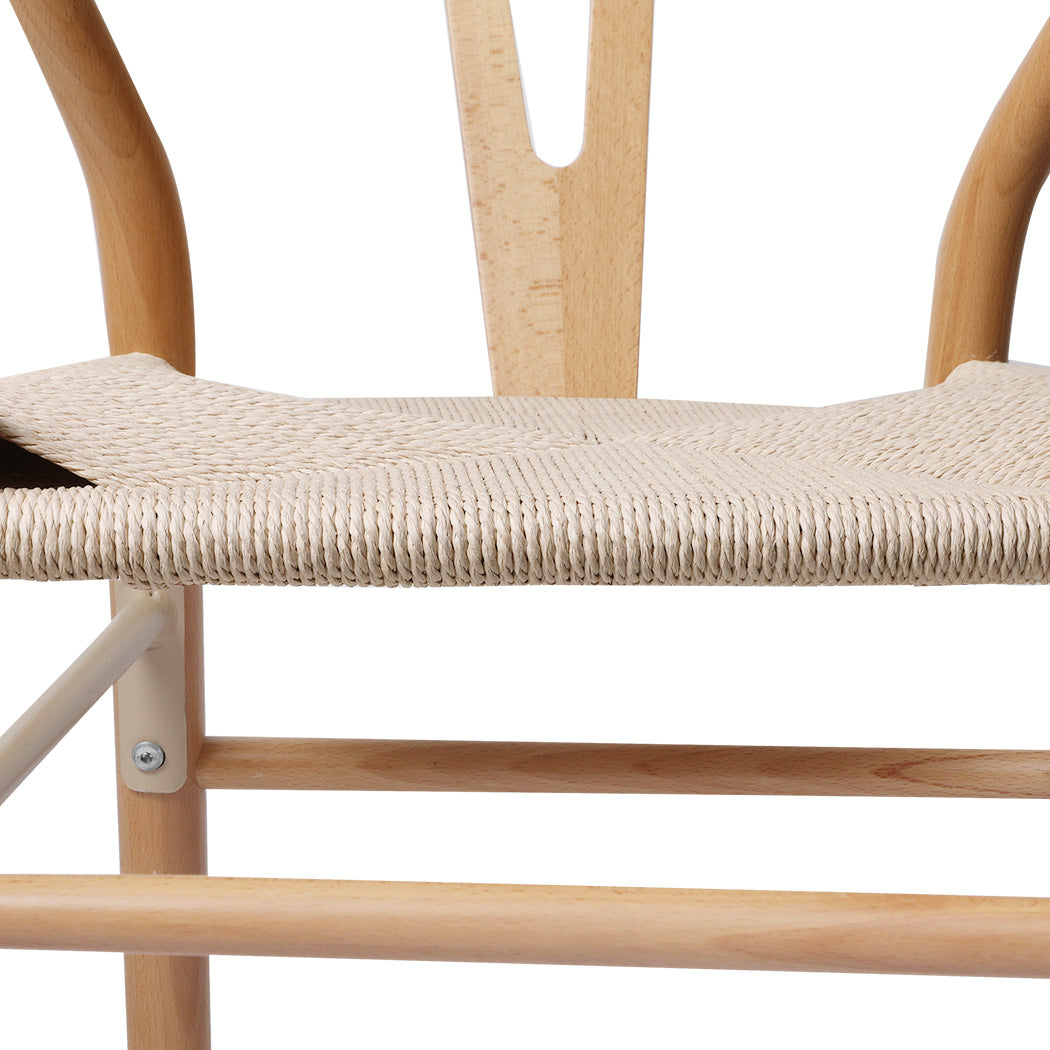 Levede 6x Dining Chairs Wooden Hans-2018816938473558019