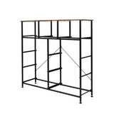 Levede Storage Cabinet Tower Chest Brown Fold-2018816894743744515