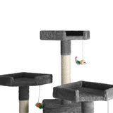 PaWz 184cm Cat Trees Scratching Post Grey-2006733201220964355
