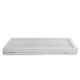 Wooden Pet Gate Dog Fence Retractable White 2000x 3MM-2018816780570595331