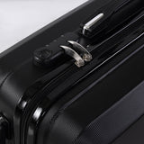 Slimbridge 2pcs 20"Travel Luggage Set Black-2006733061953294339