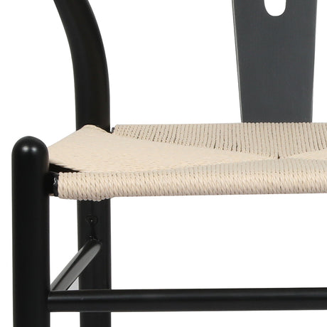 Levede 8x Dining Chairs Wooden Hans Black-2018816939526328323