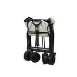 Lambu Garden Camping Trolley Outdoor Beige - Side View