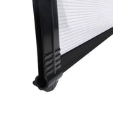Mountview Window Door Awning Outdoor 1M X 2.4M Transparent 1x2.4M - Side View