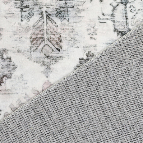 Marlow  Floor Rug Vintage Short Pile Washable Carpet Soft Plush Non Slip 160x120-2018816746949054467