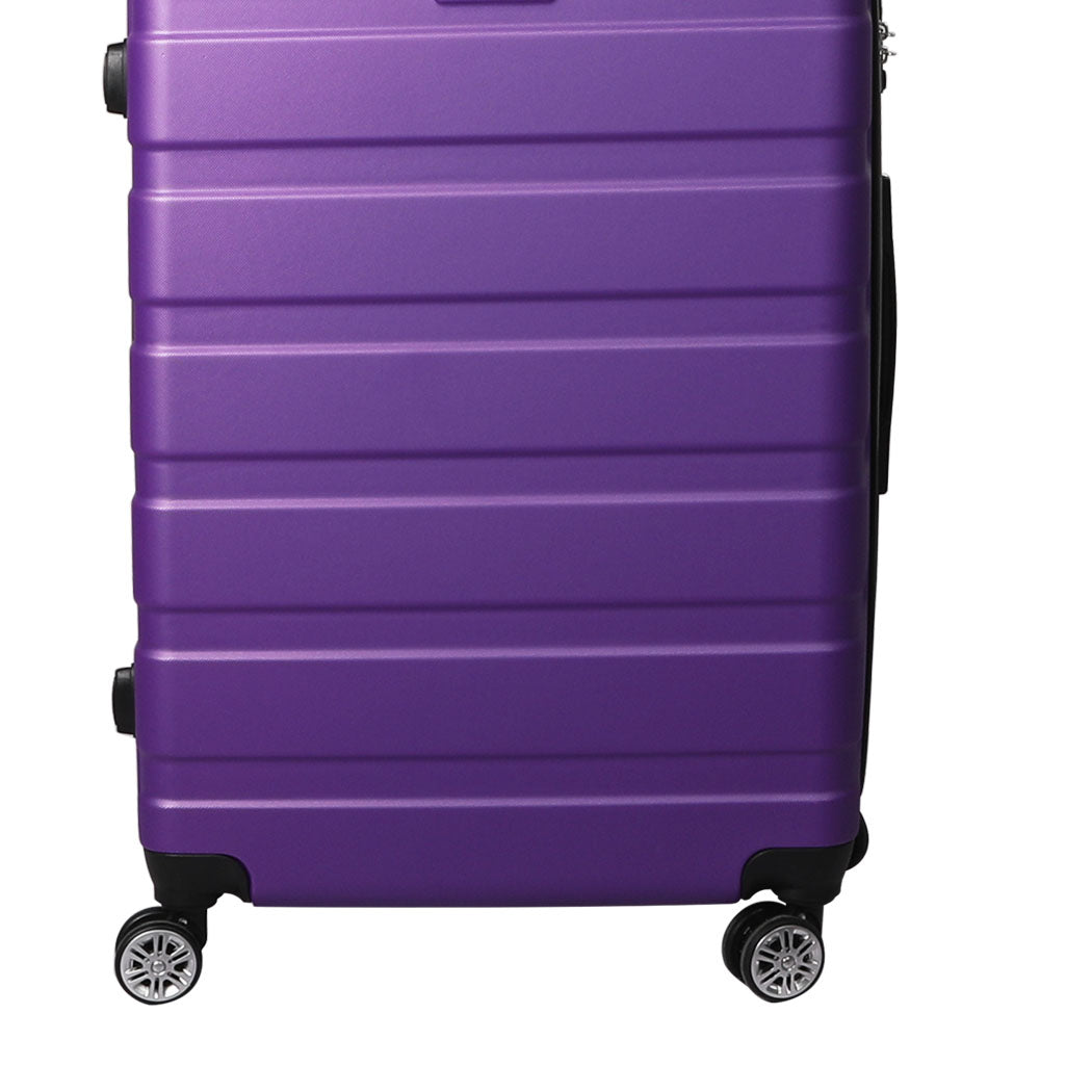 Slimbridge 24" Luggage Case Suitcase Purple 24 inch-2006733065136771075