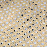 Levede 1x Black Wicker Armchair Dining Chair - Side View