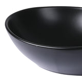 Dutxa Ceramic Basin Bathroom Sinks Hand - Side View