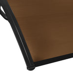 Mountview Window Door Awning Outdoor 1M X 4M Brown 1x4M-2018816911630012419