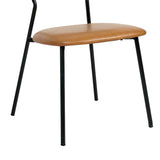 Levede 4x PU Leather Dining Chairs Kitchen Lounge-2006732800698486787