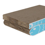 Pawz 2X Cat Scratcher Board Bed - Side View