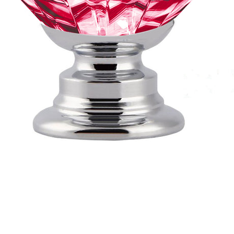 16 Pcs Red Crystal Knobs Diamond 40mm Large Red-2018816678120525827