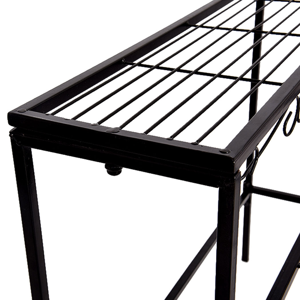 Levede Plant Stand 3 Tier Rectangle-1954802658384678915