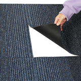 Marlow 20x Carpet Tiles 5m2 Box Heavy Blue - Side View