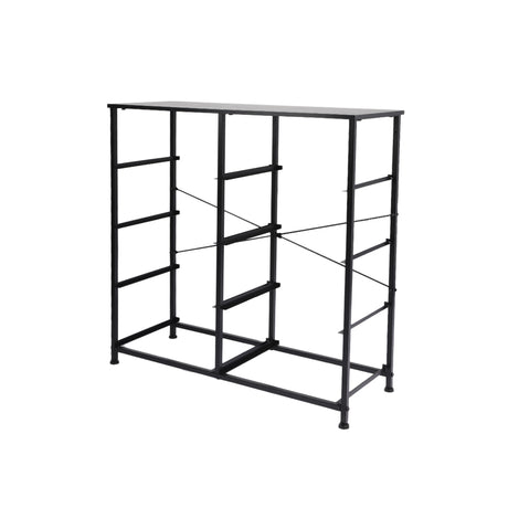 Levede Storage Cabinet Tower Chest Dark Grey-1954802982814093315