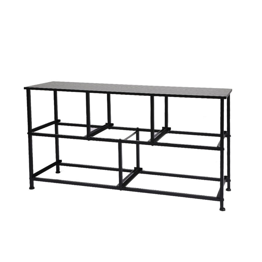 Levede Chest of 5 Drawers Storage Cabinet Dark Grey-2006733262080315395